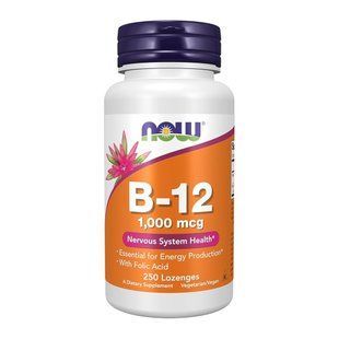 B-12 1000mcg, 250 loz B-12 1000mcg, 250 loz фото