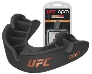 Капа OPRO Bronze UFC дитяча (вік до 10) Black (ufc.102513001) Капа OPRO Bronze UFC детская до 11 лет Чорна фото