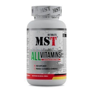 ALL Vitamins, 60 tab ALL Vitamins, 60 tab фото