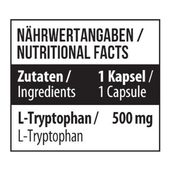 L-Tryptophan 500mg Vegetarian, 120 caps L-Tryptophan 500mg Vegetarian, 120 caps фото