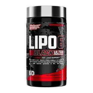 Lipo 6 black INTENSE Ultra Concentrate fat burner, 60 caps Lipo 6 black INTENSE Ultra Concentrate fat burner, 60 caps фото