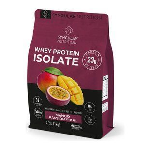 Syngular Whey Protein ISOLATE, 1kg Mango Syngular Whey Protein ISOLATE, 1kg Mango фото