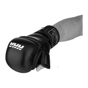 Перчатки для MMA PowerPlay 3026 Черные M Перчатки для MMA PowerPlay 3026 Черные M фото