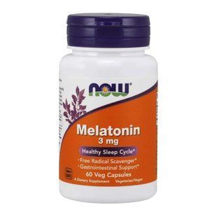 MELATONIN 3 mg,60 капс. MELATONIN 3 mg ,60 капс фото