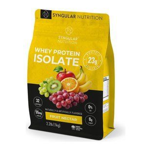 Syngular Whey Protein ISOLATE, 1kg Fruit Nectar Syngular Whey Protein ISOLATE, 1kg Fruit Nectar фото